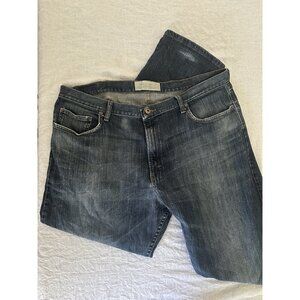 Wrangler Men's Size 40x30 Jeans Relaxed Straight Dark Wash Western Workwear Pant